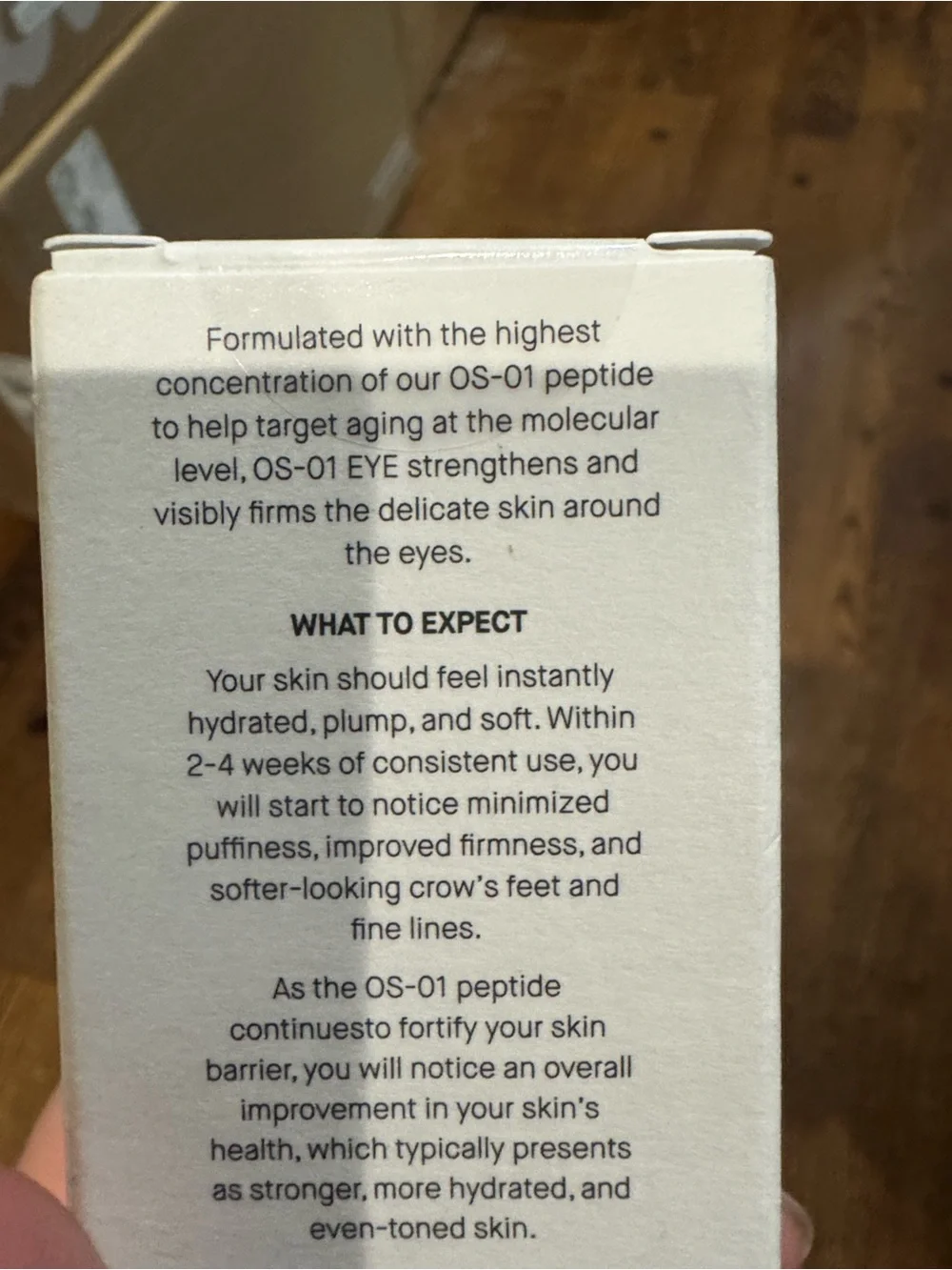 One Skin/OS-01 Eye Topical Supplement Cream Refill Cartridge + Pump/Exp: 02/2028